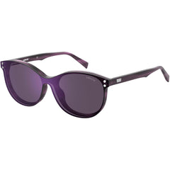 Levi's Women's Sunglasses - Violet Horn Cat Eye Frame | LEVI LV 5012/CS 07FF/VC