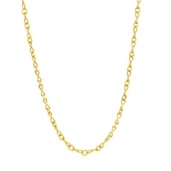 Women's Chain - Gold Sterling Silver Infinity, 18 Inch | Q-5748-18