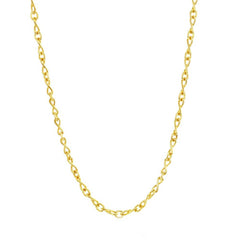 Women's Chain - Gold Sterling Silver Infinity, 22 Inch | Q-5748-22