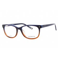 Liz Claiborne Men's Eyeglasses - Full Rim Blue Shaded Plastic Frame | L 607/N 0WTA 00