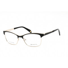 Liz Claiborne Women's Eyeglasses - Clear Demo Lens Black Gold Frame | L 635 02M2 00