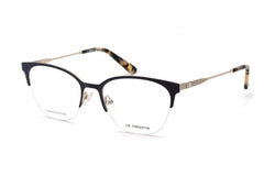 Liz Claiborne Women's Eyeglasses - Clear Demo Lens Blue Gold Frame | L 658 0KY2 00