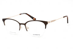 Liz Claiborne Women's Eyeglasses - Clear Demo Lens Brown Gold Frame | L 658 0FG4 00
