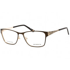 Liz Claiborne Women's Eyeglasses - Clear Demo Lens Brown Rectangular | L 665 009Q 00