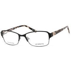 Liz Claiborne Women's Eyeglasses - Clear Demo Lens Satin Black Frame | L 622 0003 00