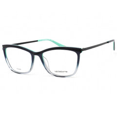 Liz Claiborne Women's Eyeglasses - Clear Lens Shiny Blue Gray Frame | L 638 0PID 00