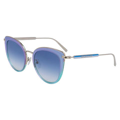 Longchamp Women's Sunglasses - Azure Zyl/Metal Frame Blue Gradient Lens | LO661S 423