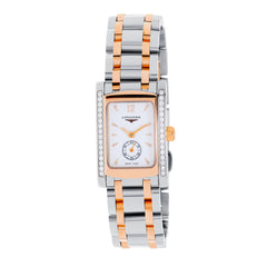 Longines Dolce Vita Diamond 18K Rose Gold & Stainless Steel Quartz Women's Watch L51555197