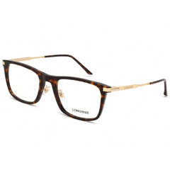 Longines Men's Eyeglasses - Clear Demo Lens Dark Havana Square Frame | LG5014-H 052