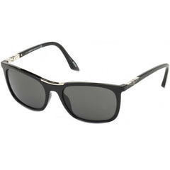 Longines Men's Sunglasses - Smoke Lens Rectangular Full Rim Frame | LG0002-H 01A