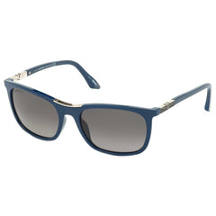 Longines Men's Sunglasses - Smoke Polarized Lens Rectangular Frame | LG0002-H 90D