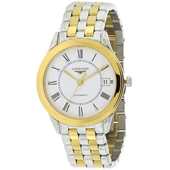 Longines Women's Watch - Flagship Automatic White Dial Two Tone Bracelet | L47743217