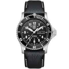 Luminox Men's Automatic Sport Timer Black Dial Leather Strap | XS.0921