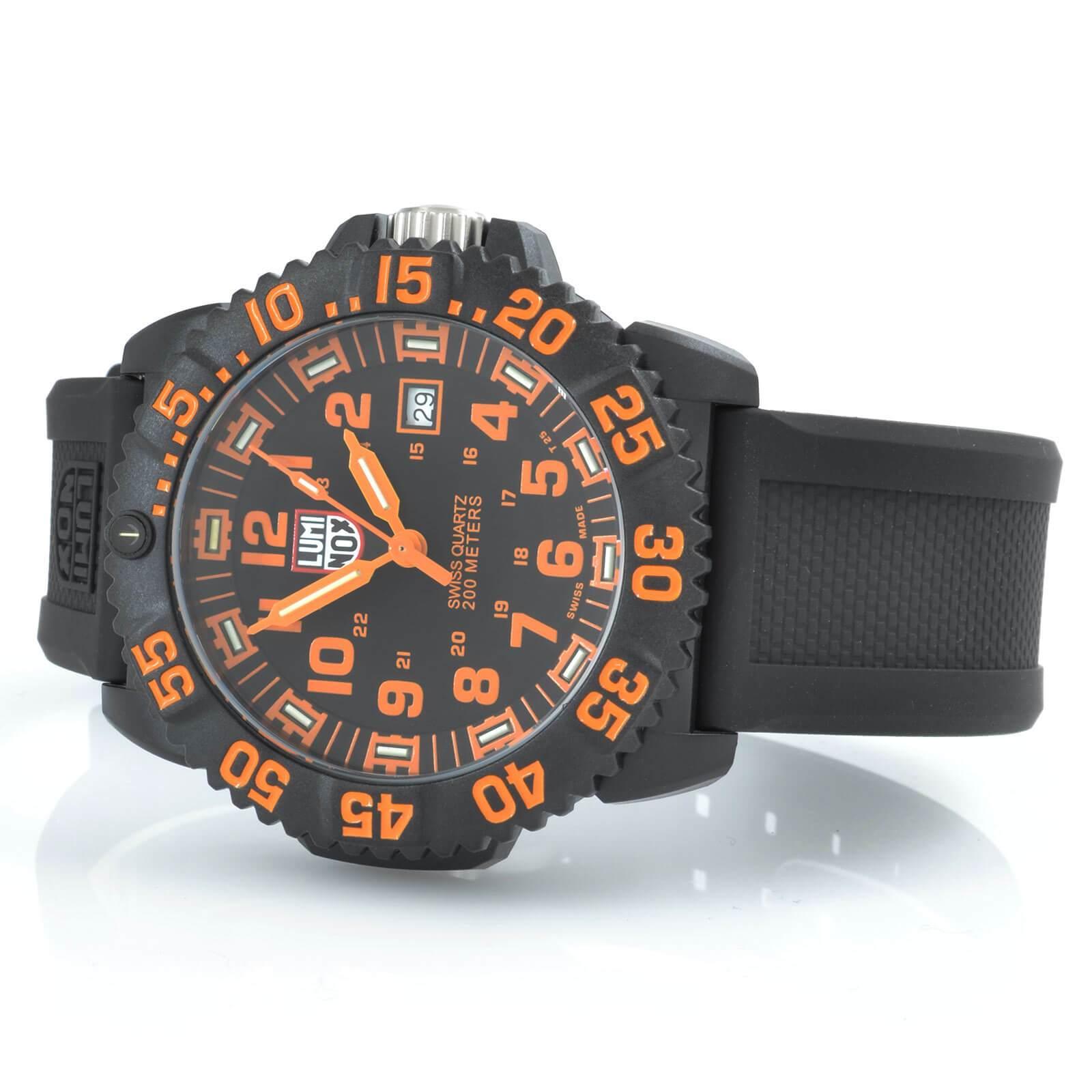 Luminox watch orange deals