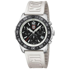 Luminox Men's Chronograph Watch - Pacific Diver Black Dial Rubber Strap | 3141