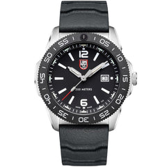 Luminox Men's Quartz Watch - Pacific Diver Rotating Bezel Black Dial Strap | 3121