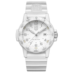 Luminox Men's Quartz Watch - Sea Turtle Giant 0320 Series White Dial Strap | 0327.WO