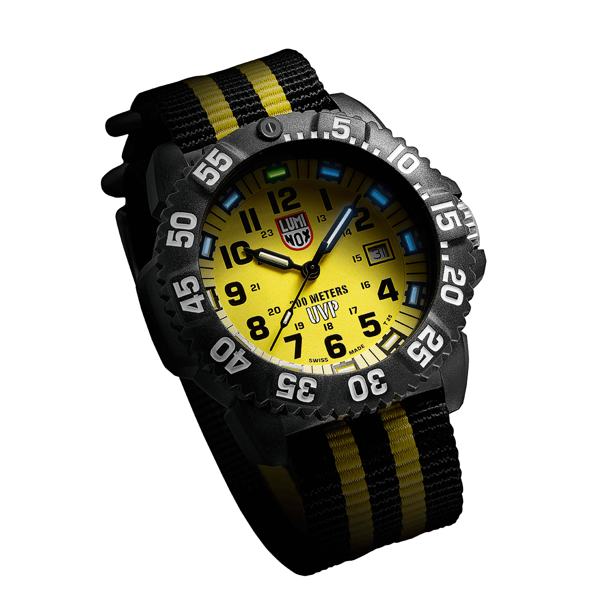 Luminox Men's Quartz Watch Set - Sea Navy Seal Yellow and Black