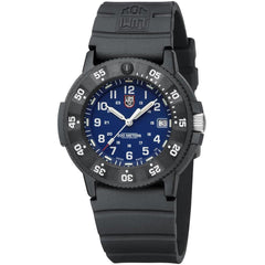 Luminox Men's Swiss Quartz Watch - Navy Seal Evo Blue Dial Rubber Strap | 3003.EVO