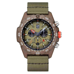 Luminox Men's Watch - Bear Grylls Swiss Quartz Chronograph Green Strap | XB.3757.ECO