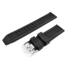 Luminox Men's Watch Strap - Navy Seal 23mm Black Rubber | BLU-FP.3050.20Q