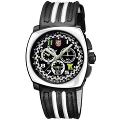 Luminox Men's Watch - Tony Kanaan Chronograph Black and White Dial Strap | XL.1143