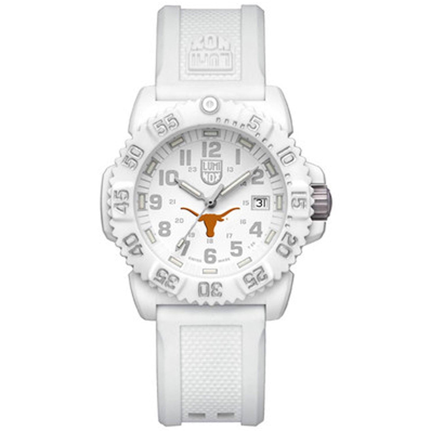 Luminox Women s Watch Navy Seal Colormark Rubber Strap White Dial XS.7057.WO.UT