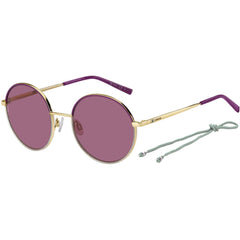 M Missoni Women's Sunglasses - Gold and Plum Glitter Frame | M MISSONI MMI 0035/S S