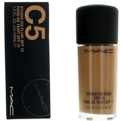 MAC Women's Foundation - Studio Fix Fluid SPF15 Long-Wearing Oil-Free, C5, 1 oz