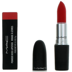 MAC Women's Lipstick - Powder Kiss Moisture-Matte, 315 Lasting Passion, 0.1 oz