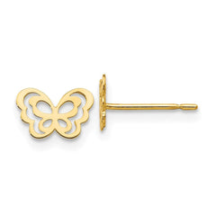 Madi K Kid's 14k   Butterfly Post Earrings