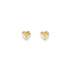 Madi K Kid's 14k  Heart Post Earrings