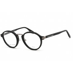 Marc Jacobs Men's Eyeglasses - Clear Demo Lens Matte Black Round | MARC 550 0003 00