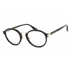 Marc Jacobs Men's Eyeglasses - Full Rim Round Black Plastic Frame | MARC 550 0807 00
