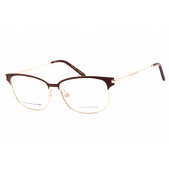 Marc Jacobs Men's Eyeglasses - Rectangular Burgundy Plastic Frame | MARC 535 0LHF 00