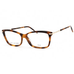 Marc Jacobs Unisex Eyeglasses - Clear Demo Lens Havana Rectangular | Marc 63 005L 00