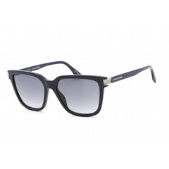 Marc Jacobs Unisex Sunglasses - Blue Plastic Rectangular, 57 mm | MARC 567/S 0PJP GB