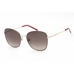 Marc Jacobs Unisex Sunglasses - Full Rim Gold Copper Metal Cat Eye | 409/S DDB/HA