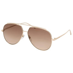 Marc Jacobs Unisex Sunglasses - Gold Metal Frame Brown Gradient Lens | 455/S 0J5G HA