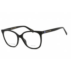 Marc Jacobs Women's Eyeglasses - Clear Demo Lens Black Acetate Square | MARC 380 807
