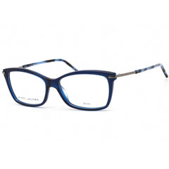 Marc Jacobs Women's Eyeglasses - Clear Lens Blue Opal Rectangular | Marc 63 0U5H 00
