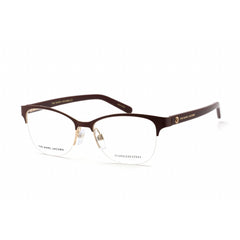 Marc Jacobs Women's Eyeglasses - Clear Lens Burgundy Rectangular | MARC 543 0LHF 00