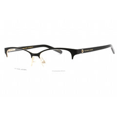 Marc Jacobs Women's Eyeglasses - Half Rim Black Metal Rectangular | MARC 543 0807 00