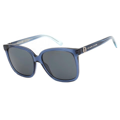 Marc Jacobs Women's Sunglasses - Blue Azure Plastic Full Rim Square | 582/S 0ZX9 IR