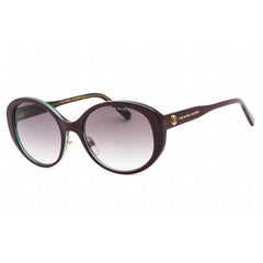 Marc Jacobs Women's Sunglasses - Burgundy Plastic Oval Frame | MARC 627/G/S 0LHF 9O