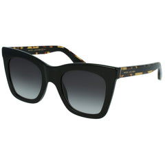 Marc Jacobs Women's Sunglasses - Dark Gray Gradient Lens Black Frame | 279/S 0807 00