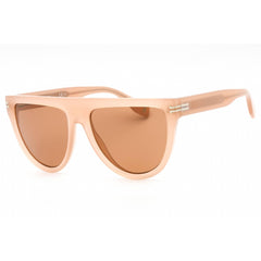 Marc Jacobs Women's Sunglasses - Full Rim Nude Plastic Shield | MJ 1069/S 0FWM 70