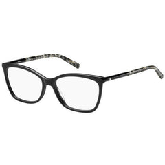 Max Mara Women's Eyeglasses - Black Grey Text Plastic Frame | MAX MARA MM1305 01EI
