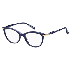 Max Mara Women's Eyeglasses - Demo Lenses Blue Plastic Frame | MM1366-0PJP-51-17-145