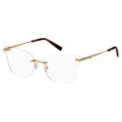 Max Mara Women's Eyeglasses - Gold Havana Metal Frame | MM1324-006J-59-15-145